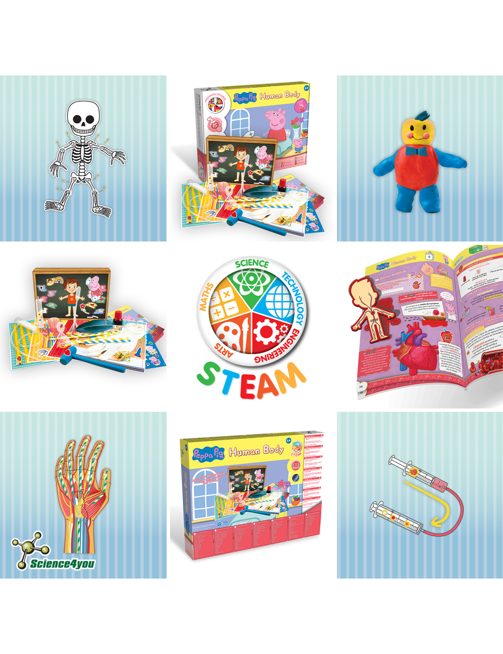 Science4you - Peppa Pig - Human Body 4+ ans