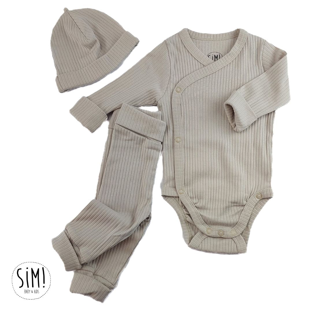 Ensemble évolutif 3 pièces beige