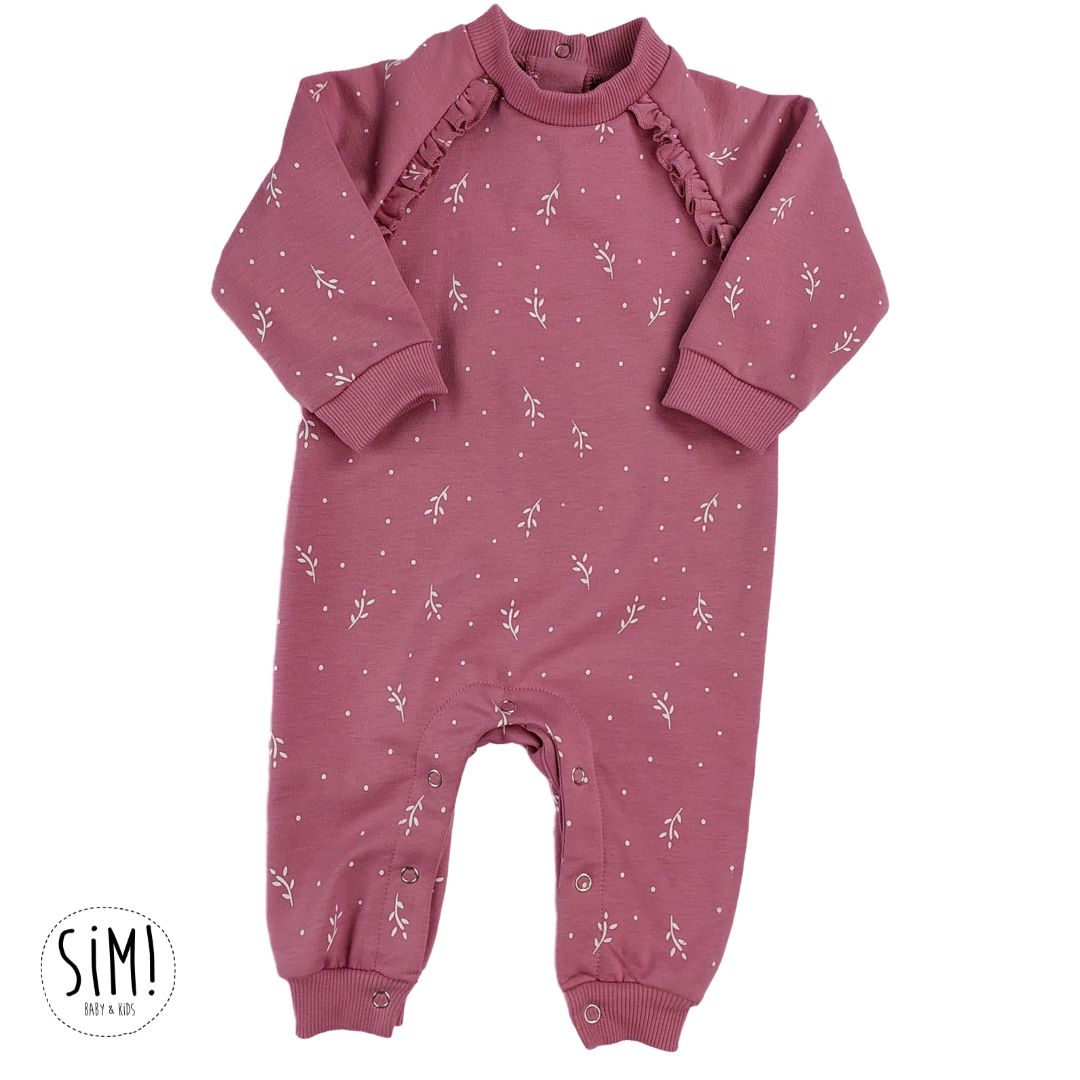 Combinaisaon fille FUSHIA