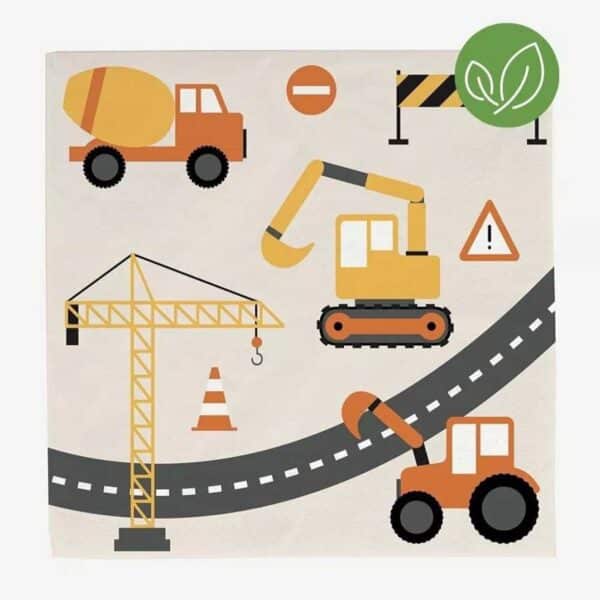 Serviettes chantier