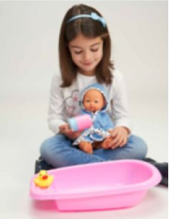 jesmar - Bébé Bubble - Poupée avec accesoires