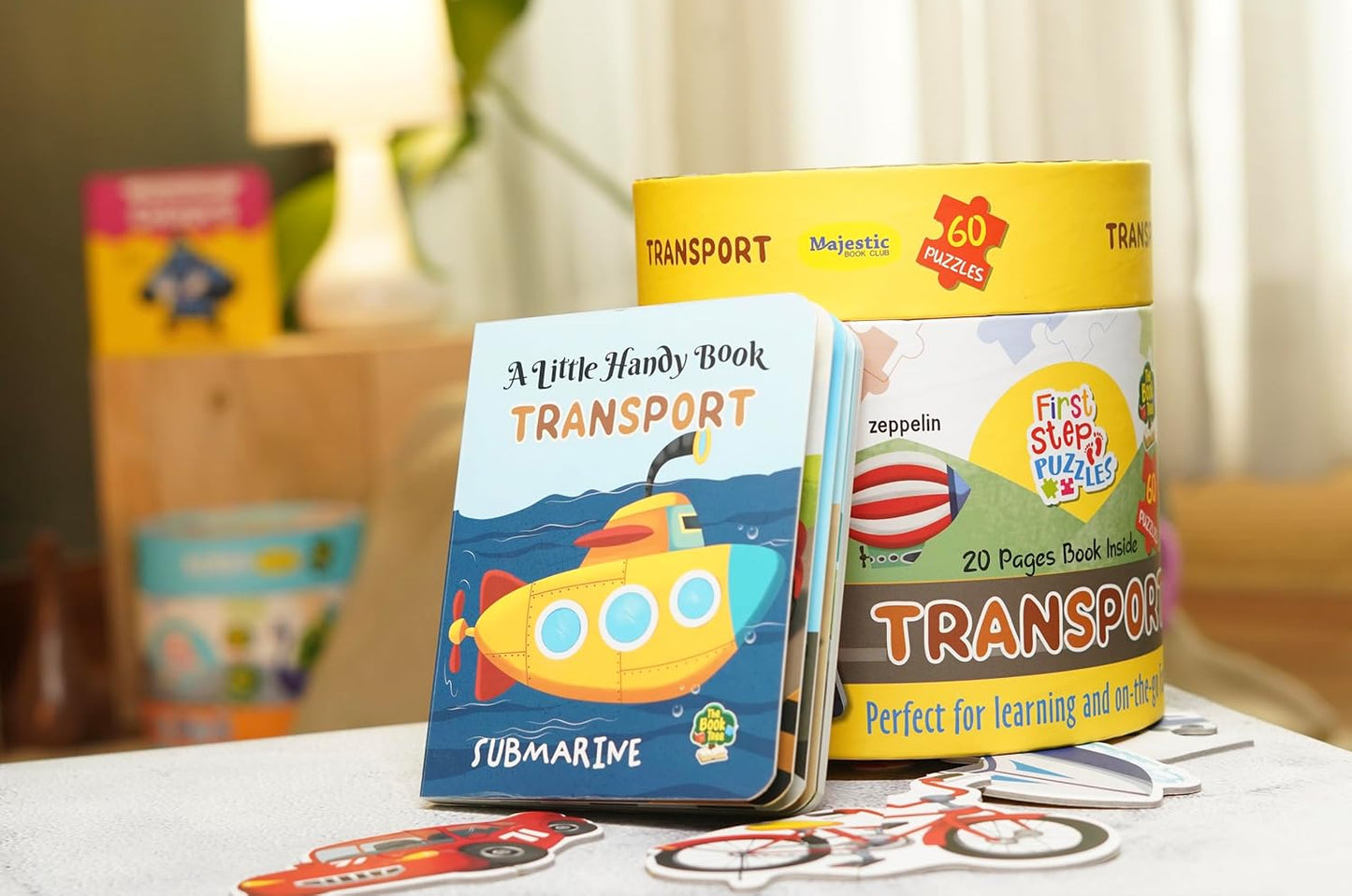 First Step Puzzles - TRANSPORT Puzzle / 3+ ans