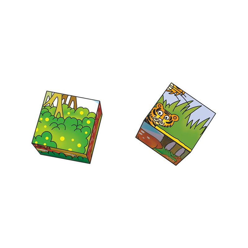Creative's - Animal Puzzle cubes / 5 +ans