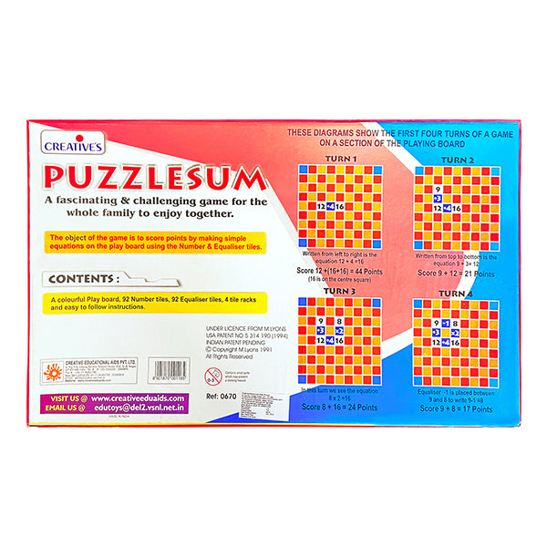 Creative's - PUZZLESUM / 8+ans