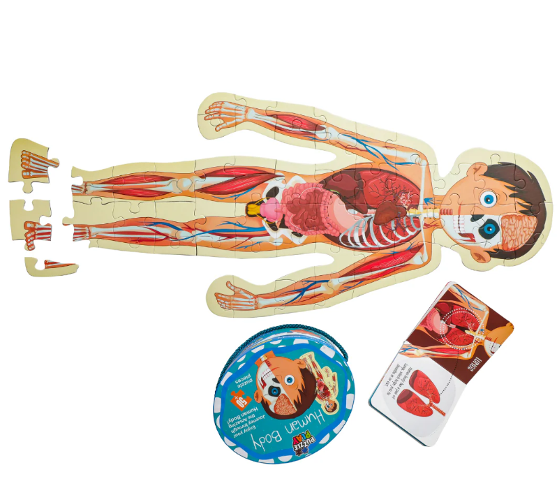 First Step Puzzles - Human Body Book