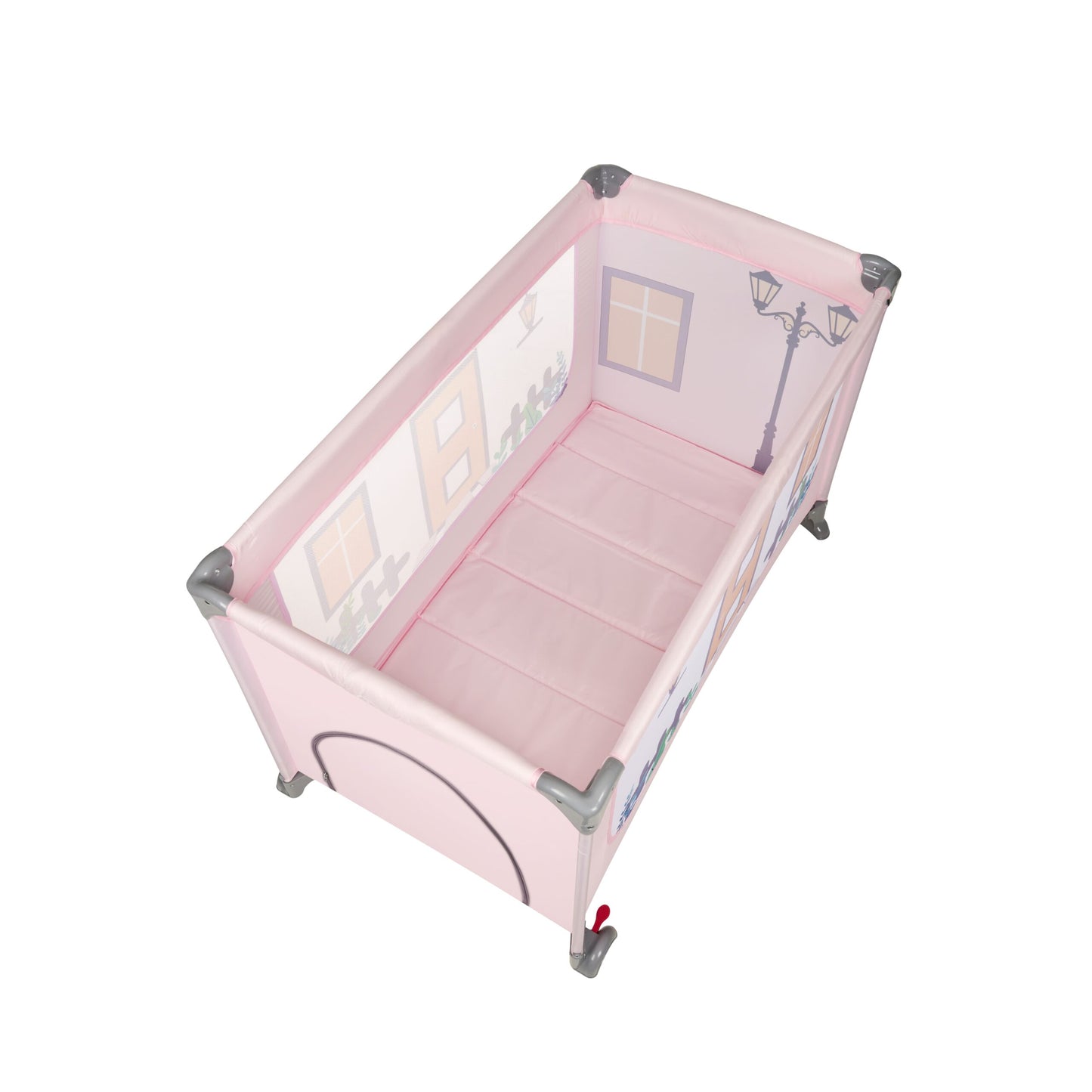 Cuna maison rose