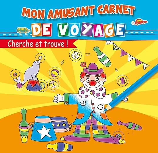 MON AMUSANT CARNET DE VOYAGE-cherche trouve