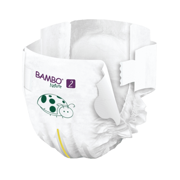 BAMBO NATUREcouche bebe (taille 2)