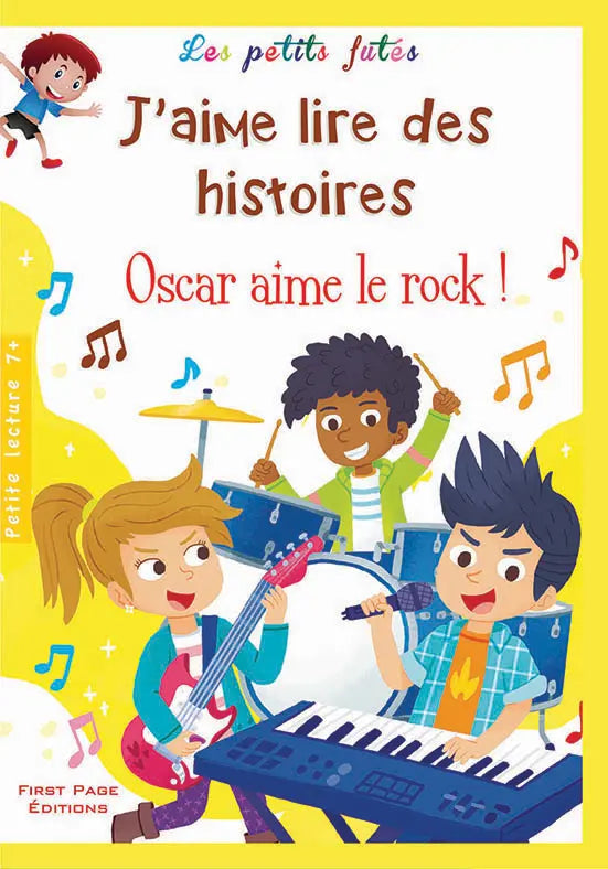 J'AIME LIRE DES HISTOIRES OSCAR AIME LE ROCK !