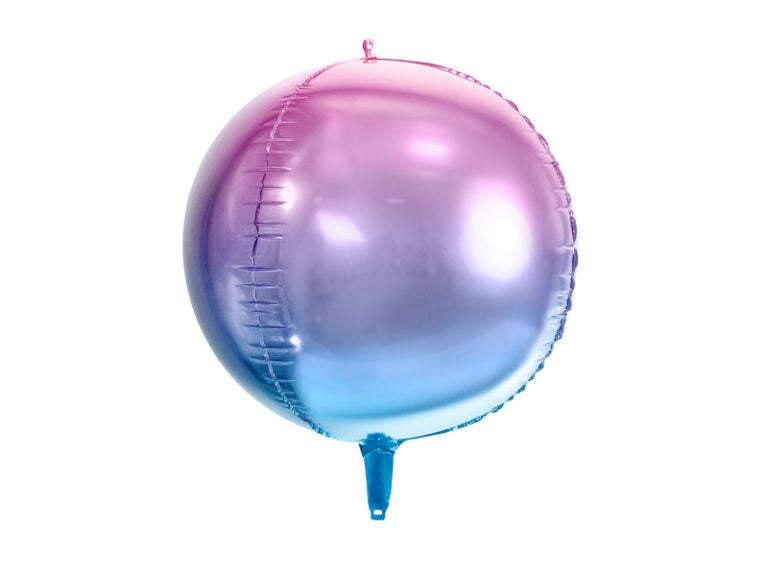 Ballon sphère violet bleu