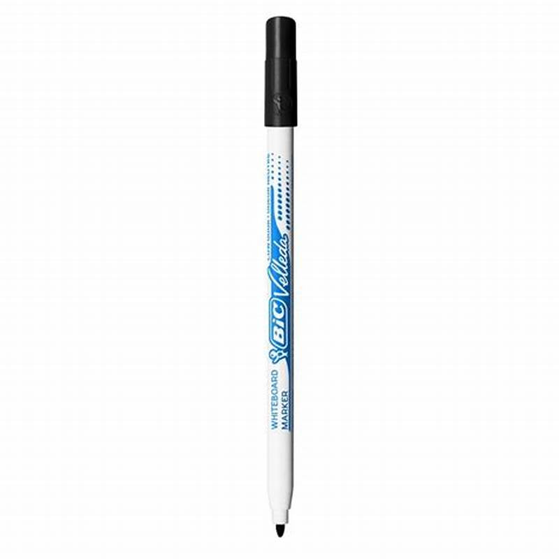 BIC Velleda 1721 Marqueurs pour tableau blanc Fine Bullet Plume - Noir