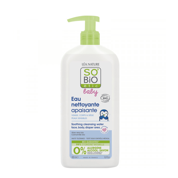 SO BIO BABY GEL LAVANT TRÈS DOUX- HYPOALLERGENIC 500ML