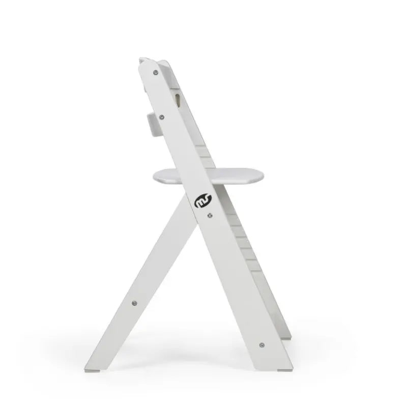 Chaise haute bébé en bois