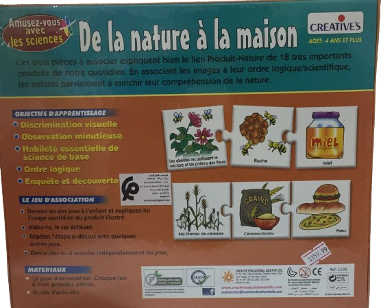 Creative's - De la nature à la maison / 4 +ans