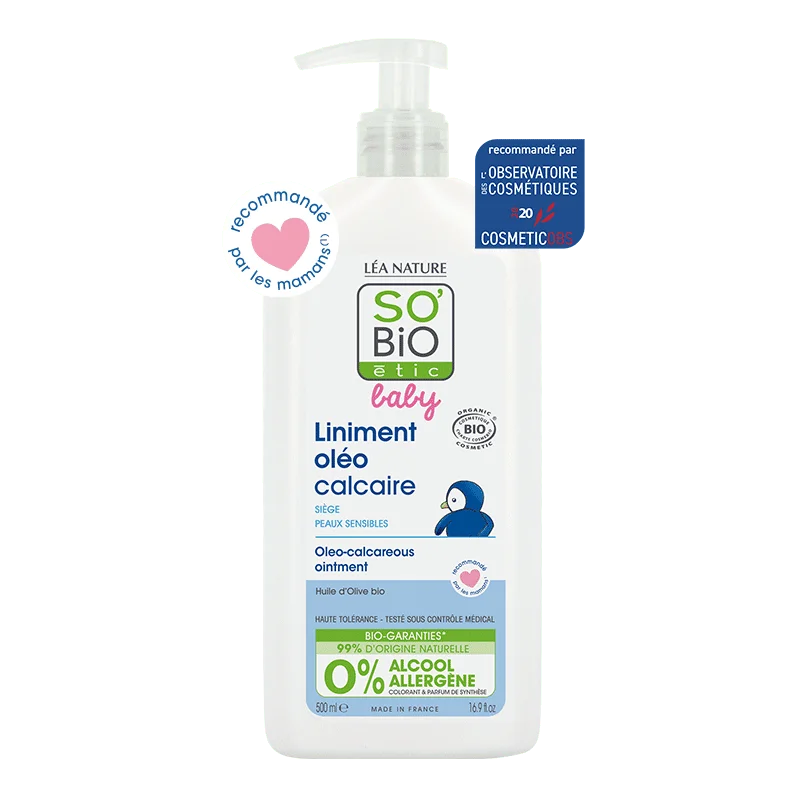 SO BIO BABY LINIMENT OLEO CALCAIRE - HYPOALLERGENIQUE 500 ML