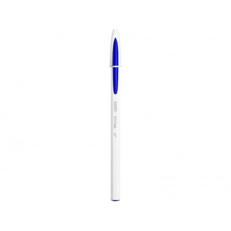 BIC Cristal UP - Stylo à bille - bleu - pointe moyenne (1,2 mm)