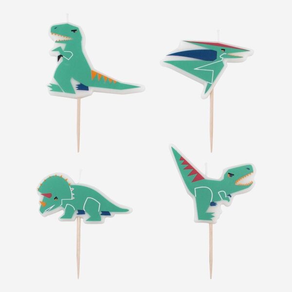 Bougies dinosaure