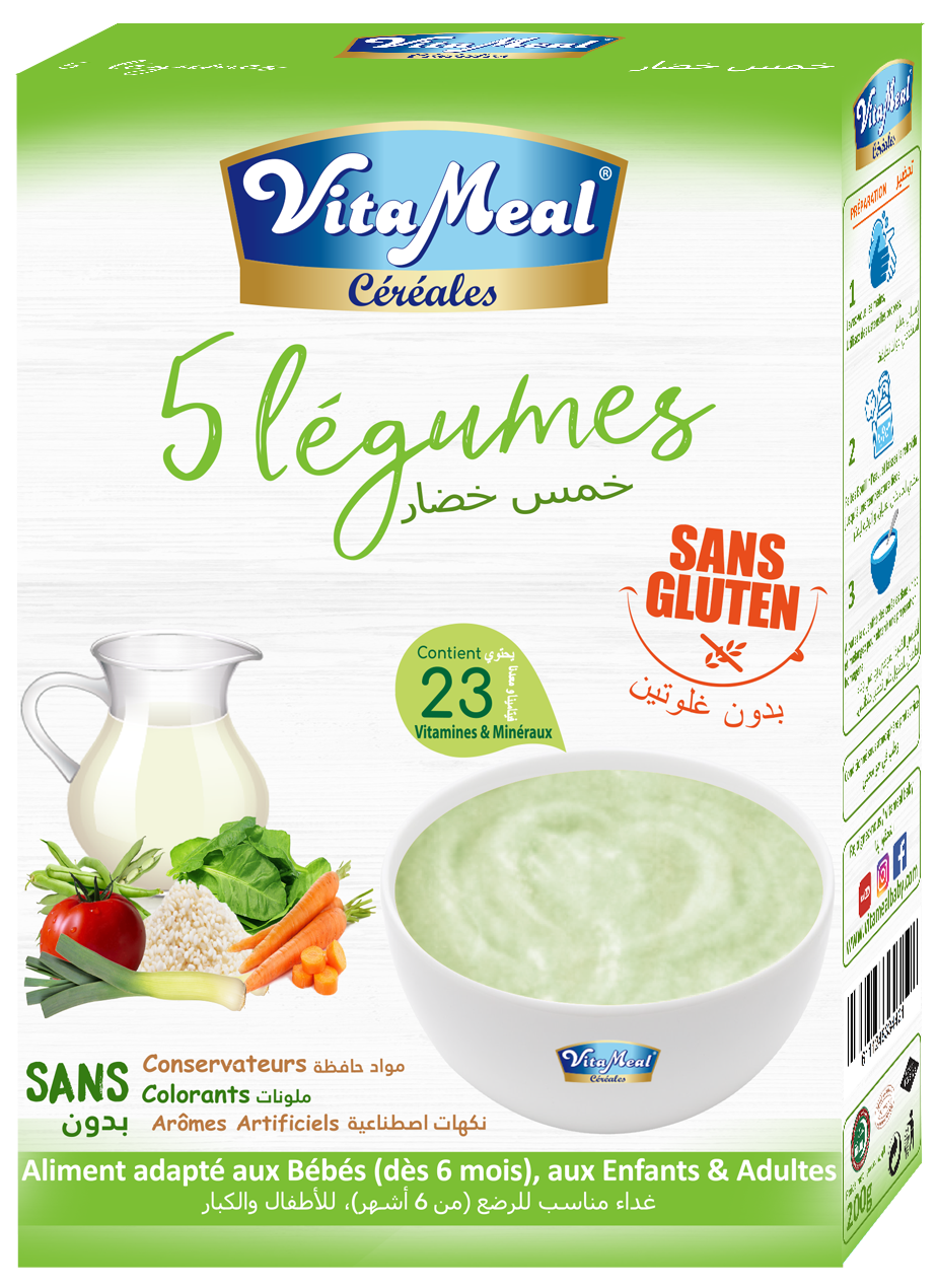 Céréales 5 légumes GLUTEN-FREE