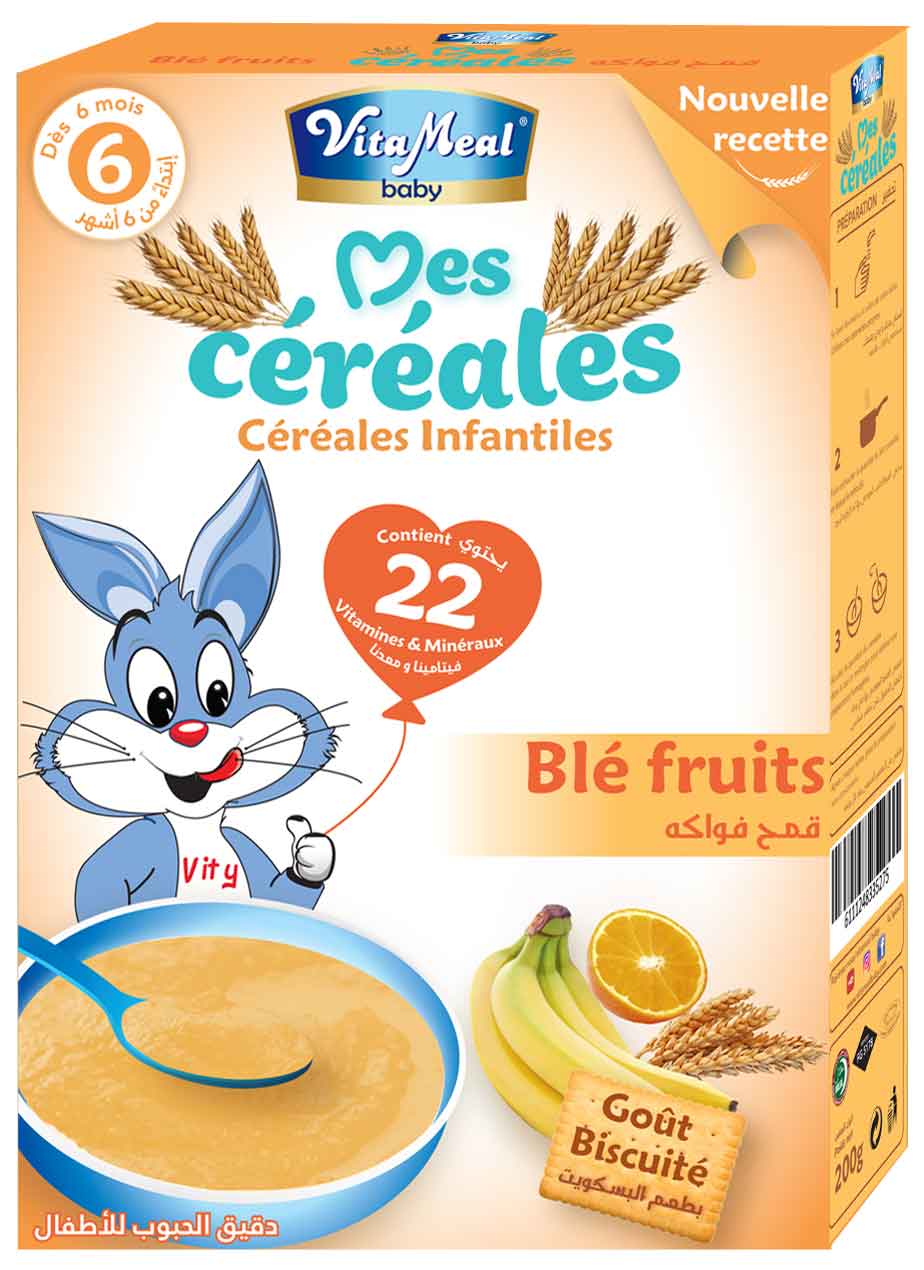 Céréales blé fruits