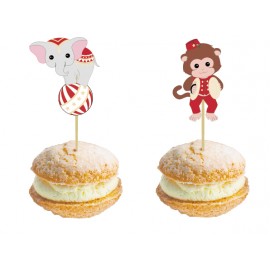 Cake toppers vintage cirque