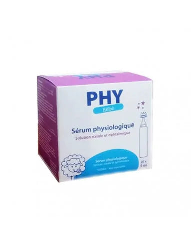 Sérum physiologique Gilbert 20x5ml.