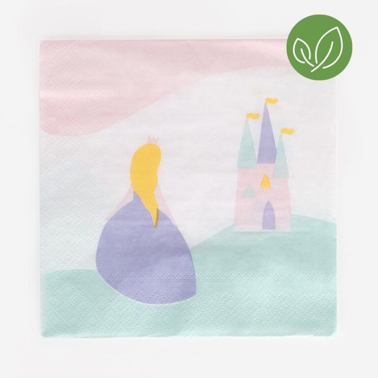 Serviettes princesse