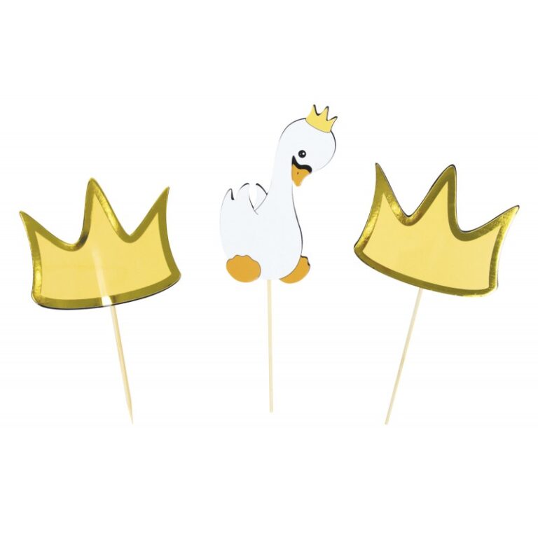 Cake toppers baby cygne