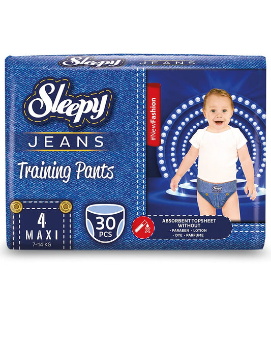 Sleepy Jeans Couches Culottes Maxi Taille 4 - (7-14kg) 30 Unités