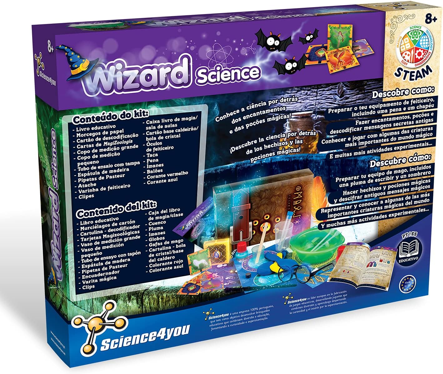 Science4you - wizard science - 8+ ans