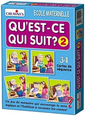 Creative's - Qu'est-ce qui suit? / Ecole Maternelle 5+ans