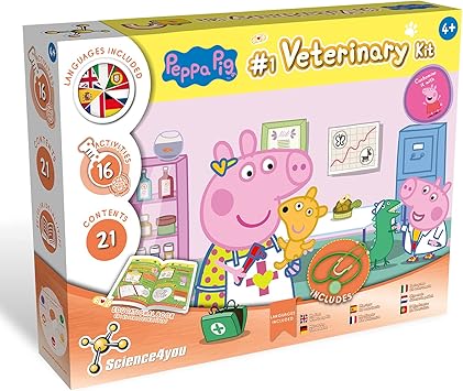 Science4you  - peppa pig - #1 Veterinary kit 4+ ans