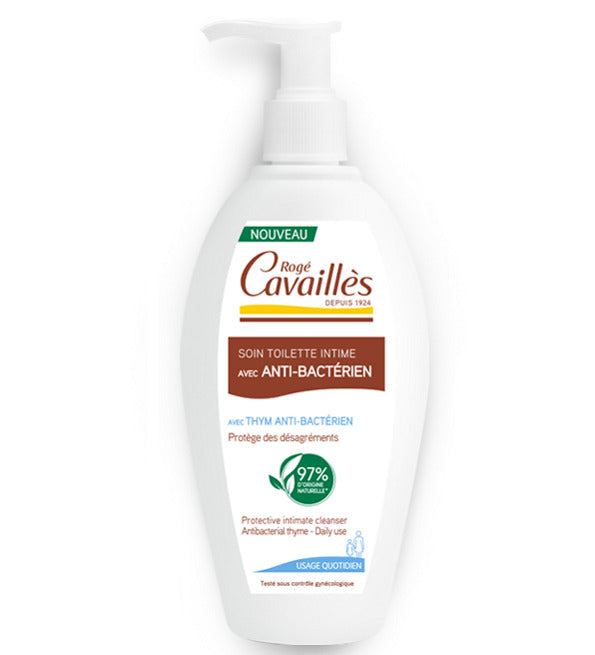 ROGE CAVAILLES SOIN NATUREL TOILETTE INTIME ANTI BACTÉRIEN 250ML