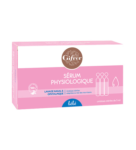 GIFRER SERUM PHYSIOLOGICA BTE X 12 UNIDOSES 5ML