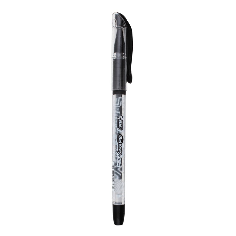 STYLO BIC GEL-OCITY SMOOTH STIC 0.5MM / NOIR