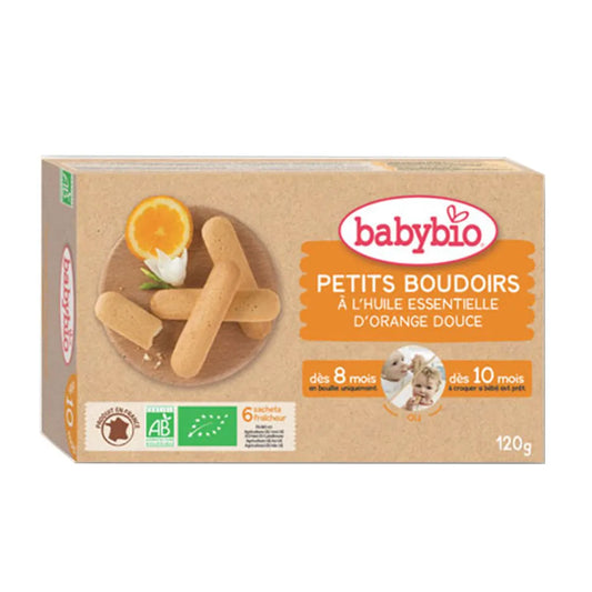 Boudoir A L'huile Essentielle D'orange Douce Bio 120g Babybio