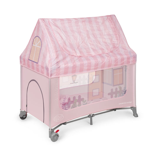 Cuna maison rose
