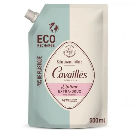 ROGE CAVAILLES ECO-RECHARGE 500 ML RC SOIN NATUREL TOILETTE INTIME EXTRA-DOUX