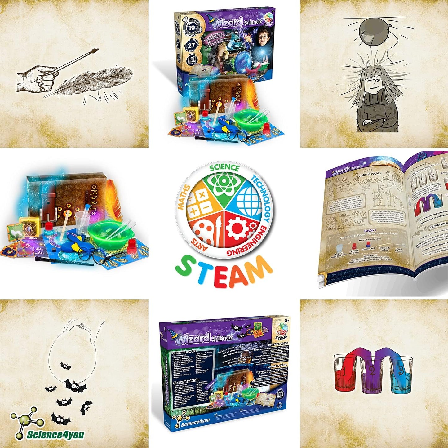 Science4you - wizard science - 8+ ans