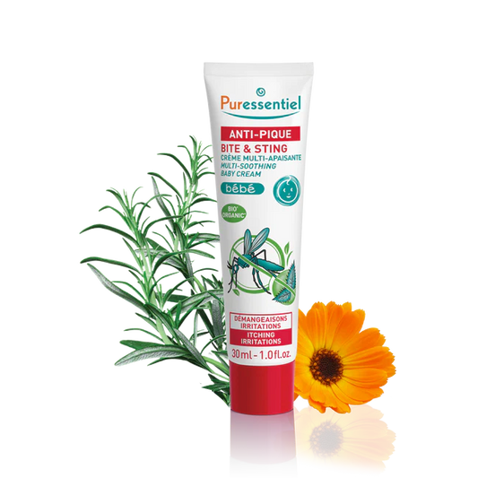 PURESSENTIEL ANTI-PIQUE CRÈME MULTI-APAISANTE BEBE 30 ML