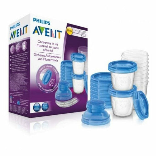 SET POTS DE CONSERVATION POUR LAIT MATERN