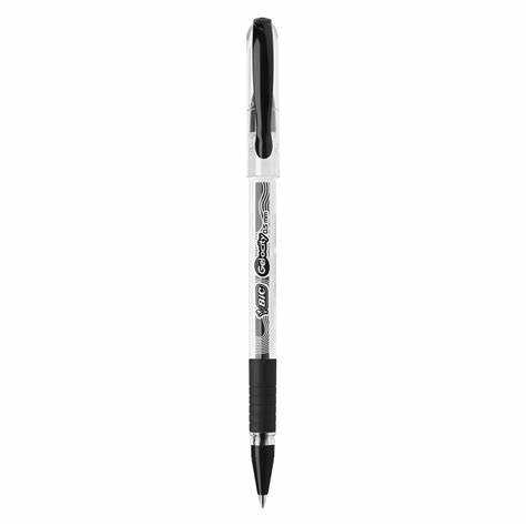 STYLO BIC GEL-OCITY SMOOTH STIC 0.5MM / NOIR