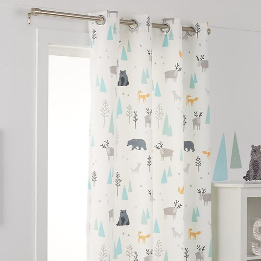 Rideaux empreinte d'animal