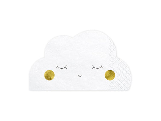 Serviettes nuage