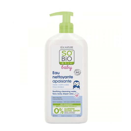 SO BIO BABY GEL LAVANT TRÈS DOUX-	 HYPOALLERGENIC 500ML