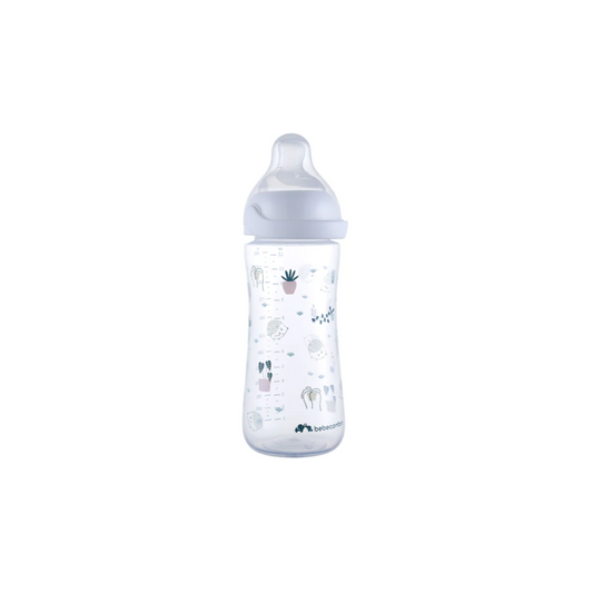 BB CONFORT BIB EMOTION PHYSIO 360 ML URBAN GARDEN - BLANC