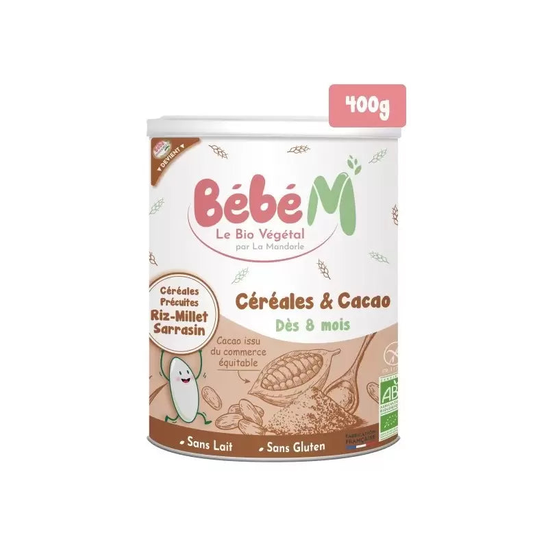 BEBE M CACAO Céréales | 400 G