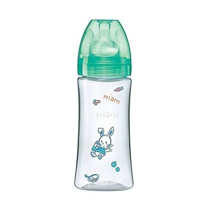 DODIE BIB INI+ 330ML VERT VALENTIN +6 M TET RONDE 3 VIT D3