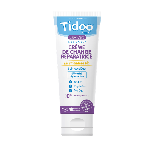 TIDOO ERYCARE CREME DE CHANGE REPARATRICE AU CALENDULA. PROTÈGE ET HYDRATE 75G