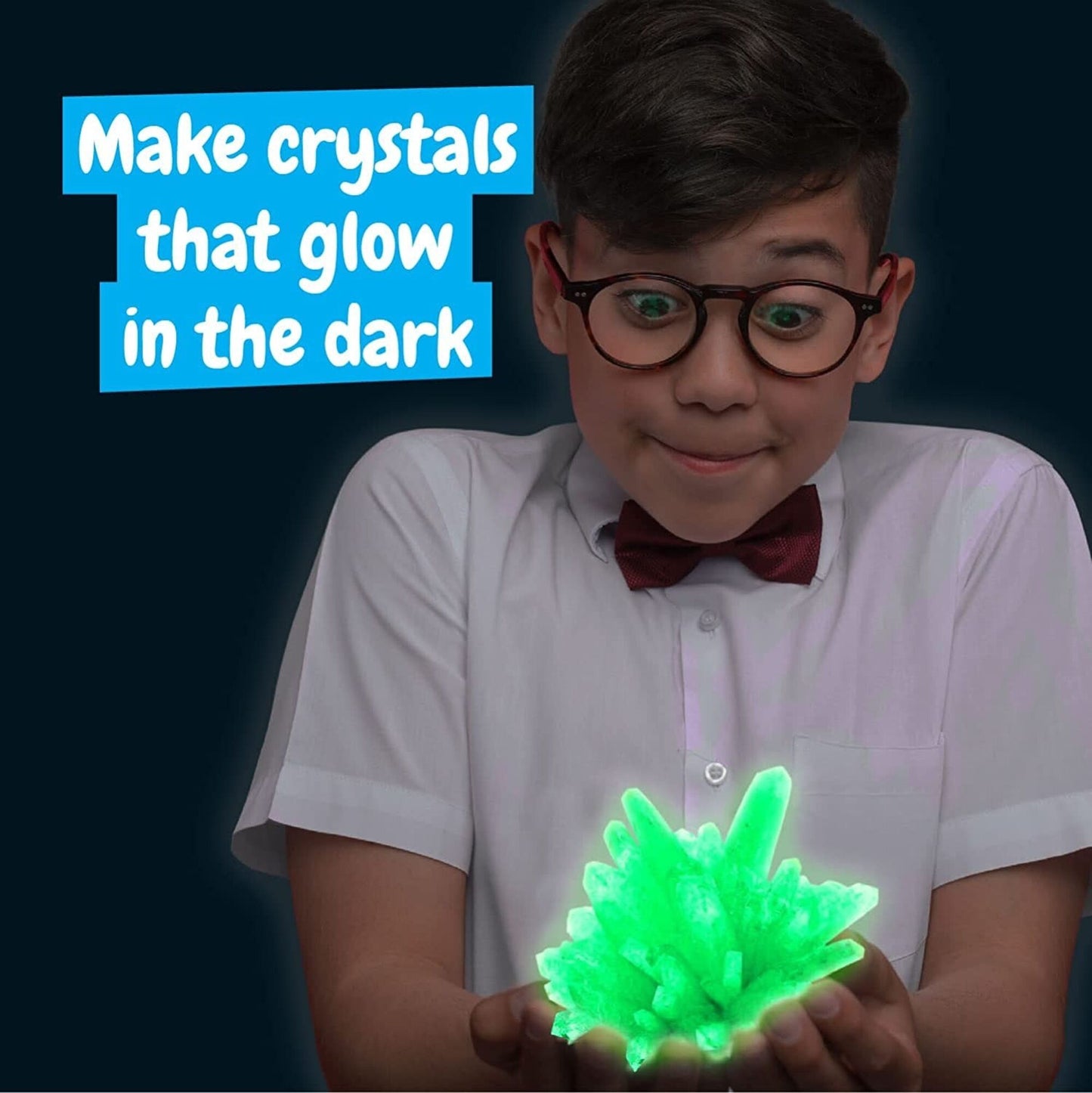 Science4you - Crystal Kit - Glow in the DARK 8+ ans