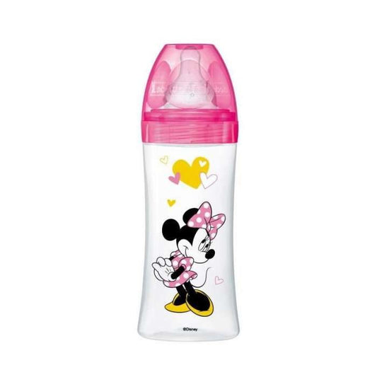 DODIE BIB INI+ 330ML MINNIE FUSHIA +6 M TET RONDE 3 VIT D3